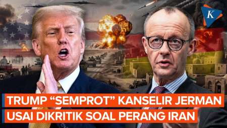 Trump "Semprot" Kanselir Jerman Lagi, Buntut Kritik AS Dipermalukan Iran