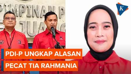 PDI-P Pecat Tia Rahmania karena Kasus Penggelembungan Suara