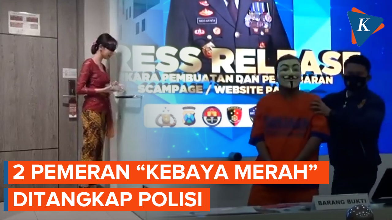 Polisi Tangkap 2 Pemeran Video Mesum “Kebaya Merah” di Surabaya