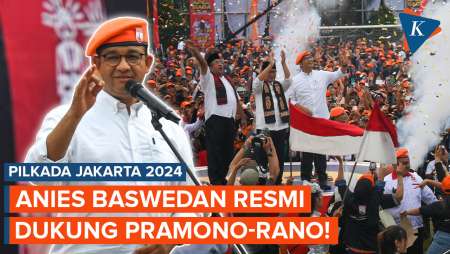 Anies Baswedan Resmi Dukung Pramono-Rano di Pilkada Jakarta 2024!