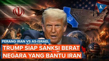 Hari ke-173 Perang: Iran Balas Klaim Wilayah California, Trump Umumkan Operasi Ekonomi