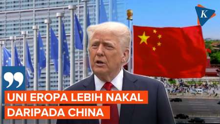 Trump: Uni Eropa Lebih Nakal Dibanding China