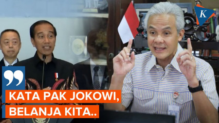 Saat Ganjar Ungkit Pesan Jokowi soal Berobat ke Luar Negeri, Tentang Apa?