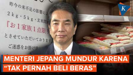 Menteri Pertanian Jepang Mundur Gara-gara Bilang “Tak Pernah Beli Beras”