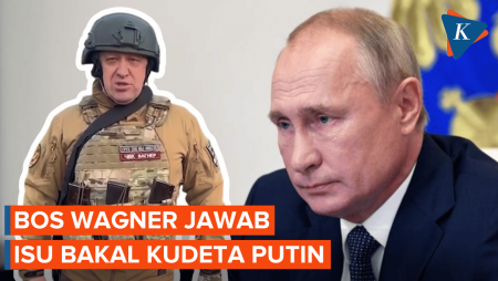 Bos Wagner Jawab Isu Bakal Kudeta Presiden Rusia Vladimir Putin