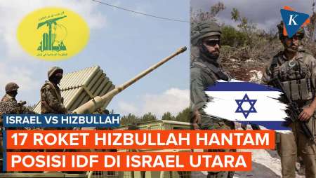 Roket Hizbullah Hantam Lokasi Pasukan Israel Usai Jubir Mohammed Afif Tewas