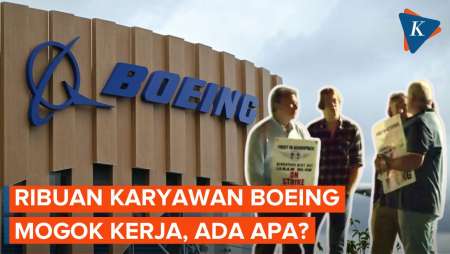 Ribuan Karyawan Boeing Mogok Kerja, Ada Apa?