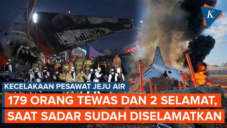 179 Orang Tewas dalam Kecelakaan Jeju Air, Korban Selamat: Saat Saya Tersadar, Sudah Diselamatkan