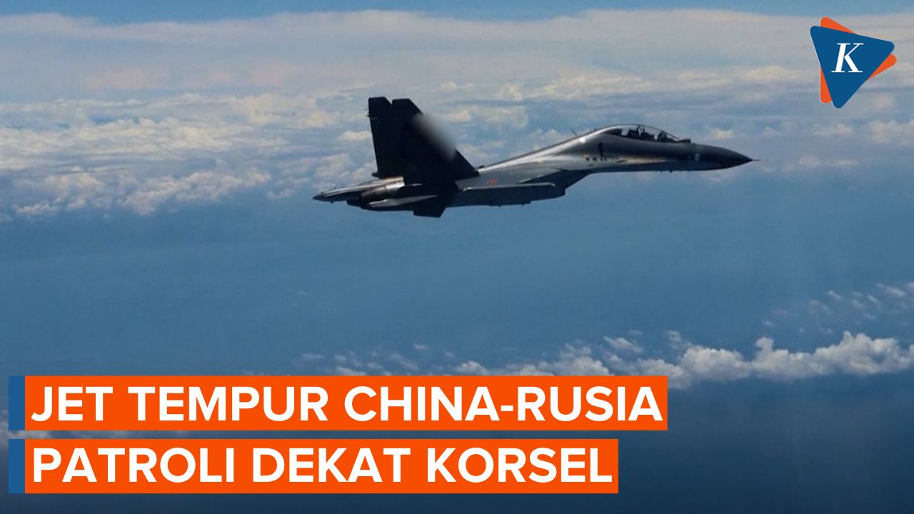 Memanas China-Rusia Patroli Udara Gabungan diZona Pertahanan Udara Korsel