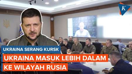 Serang Kursk, Ukraina Klaim Terus Masuk Lebih Dalam ke Wilayah Rusia