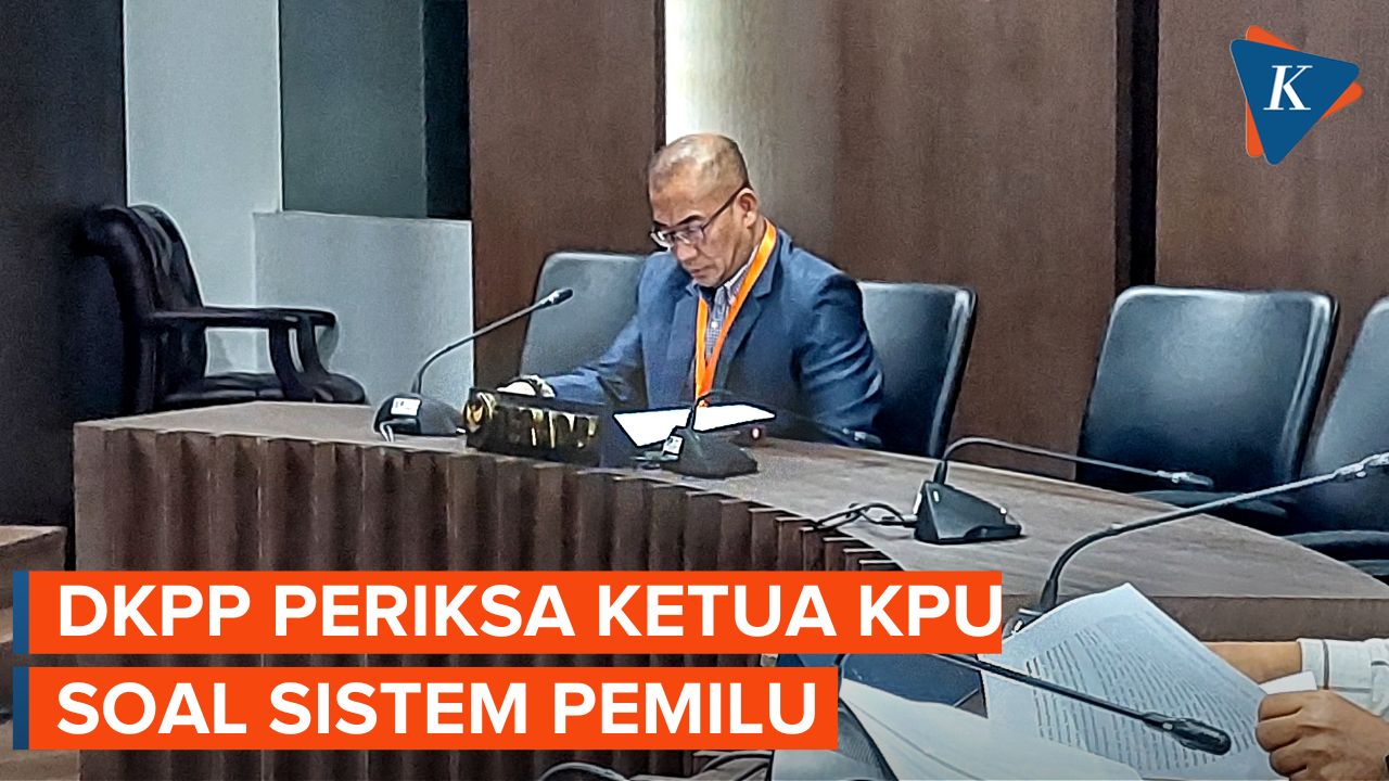 Ketua KPU Hasyim Asy'ari Jalani Sidang Terkait Pernyataan Soal Sistem Pemilu 2024