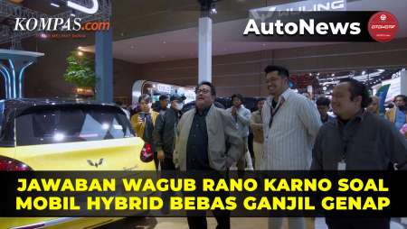 Rano Karno Soal Hybrid Bebas Ganjil Genap: Cuma Menjawab Satu Kalimat