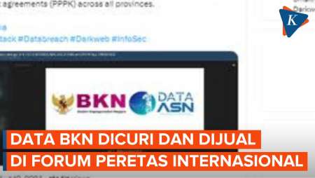 Guru Honorer SD Jual Data BKN di Forum Peretas Internasional