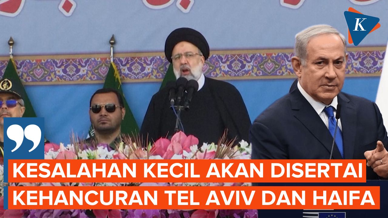 Disamakan dengan Nazi, Iran Ancam Hancurkan 2 Kota Besar Israel