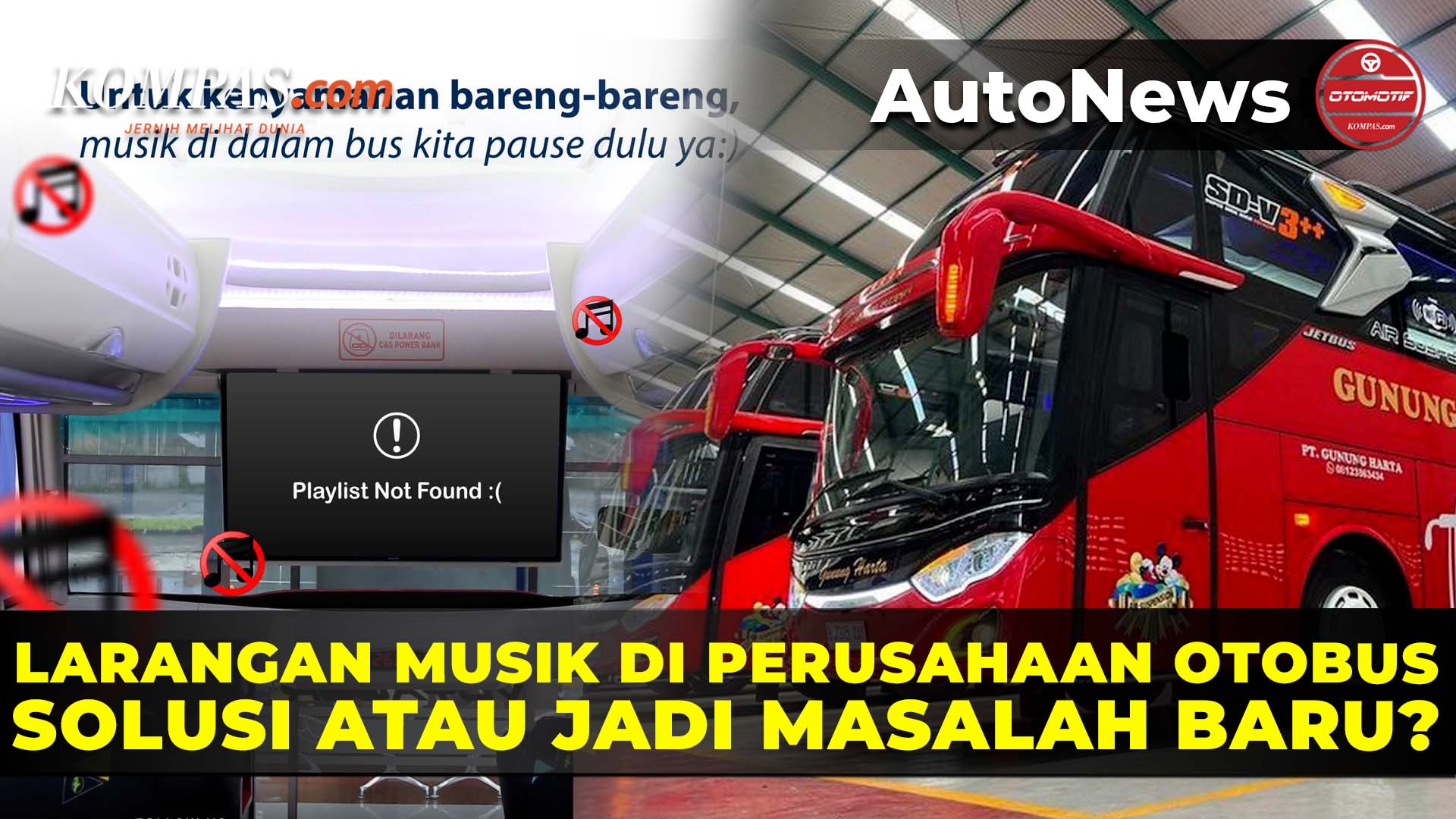 Larangan Musik di Perusahaan Otobus: Solusi Bijak atau Masalah Baru?