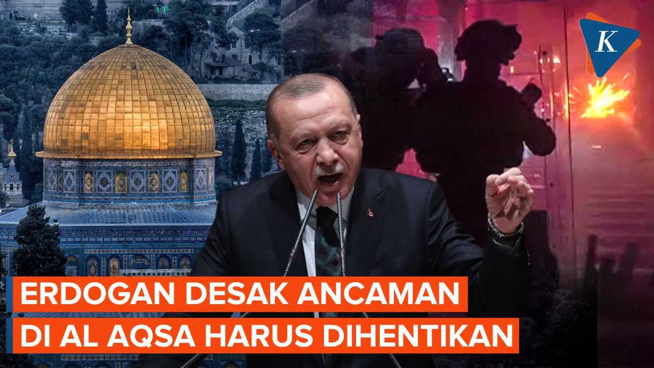 Erdogan: Ancaman pada Kesucian Masjid Al Aqsa Harus Dihentikan