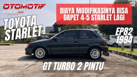 Modifikasi Toyota Starlet 1994 | Convert Dari EP81 4 Pintu N/A ke EP82 2 Pintu Turbo