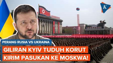 Setelah AS dan Korsel, Kini Giliran Presiden Ukraina Tuduh Korut Kirim Pasukan ke Rusia!