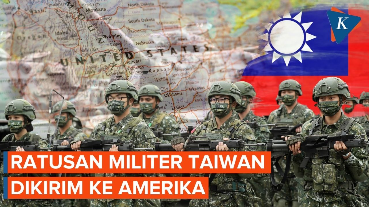 China Ketar-ketir, Taiwan Kirim Ratusan Tentara ke AS untuk Latihan Militer
