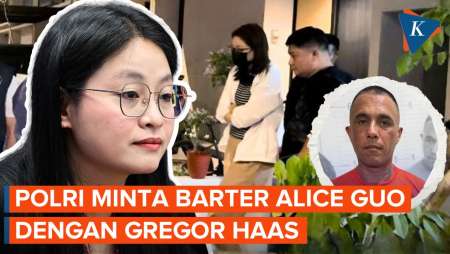 Polri Minta Filipina Barter Alice Guo dengan Buronan BNN Gregor…