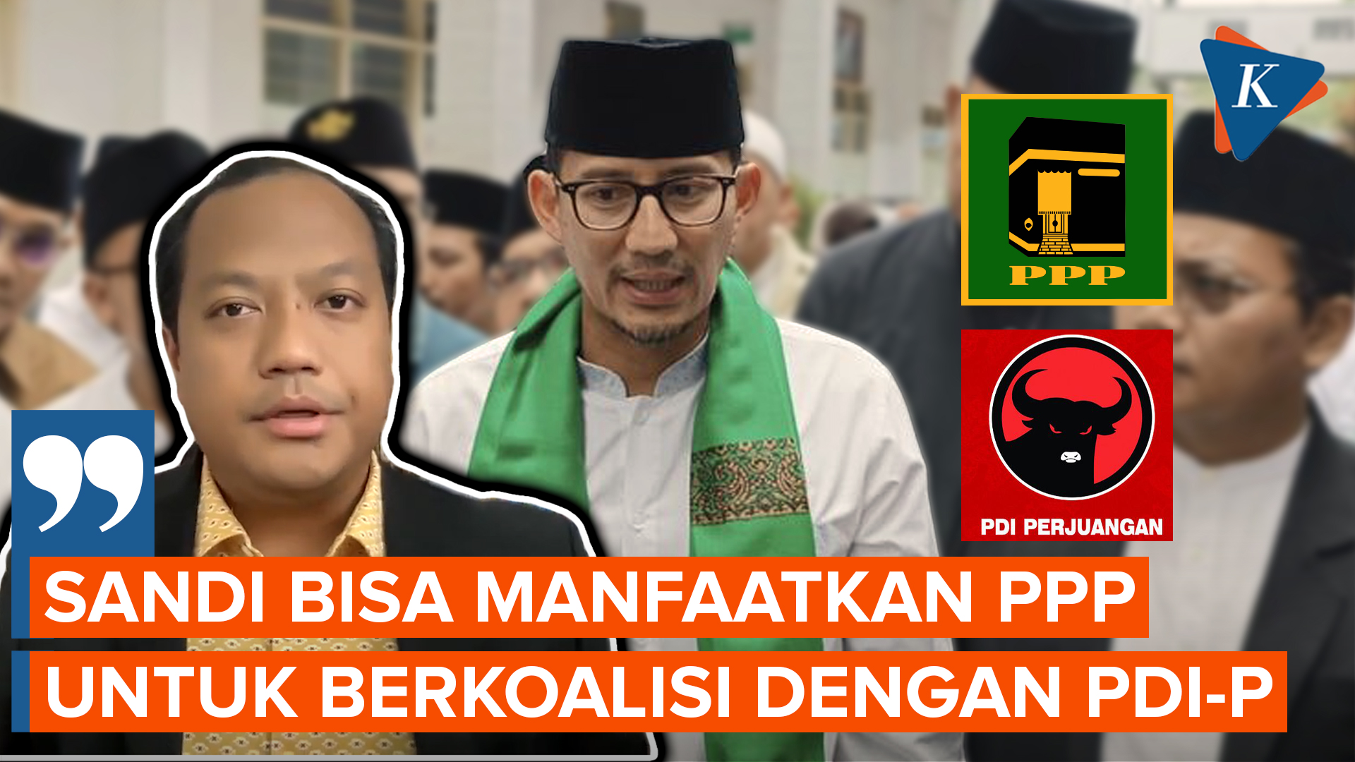 Sandiaga Uno Disebut Berpotensi Membuat PDI-P dan PPP Bentuk Koalisi…