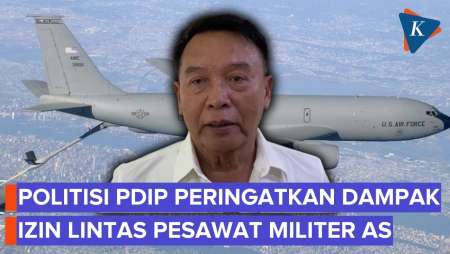 Blanket Overflight AS Dianggap Menyerahkan Sebagian Kedaulatan RI