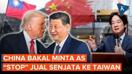 Jelang Xi Jinping Bertemu Trump: China Bakal Desak AS "Stop" Jual Senjata Ke Taiwan