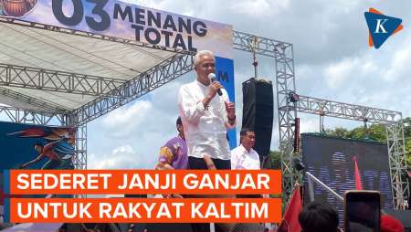 Saat Ganjar Berjanji kepada Rakyat Kaltim jika Menang Pilpres 2024...