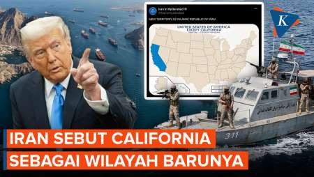 Balas Klaim Trump Atas Selat Hormuz, Iran Sebut California Sebagai Wilayah Barunya