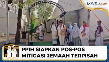 Puncak Ibadah Haji 2026, PPIH Buka Pos Bantuan Untuk Jemaah Terpisah