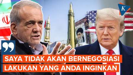 Presiden Iran Tolak Trump untuk Berunding soal Nuklir