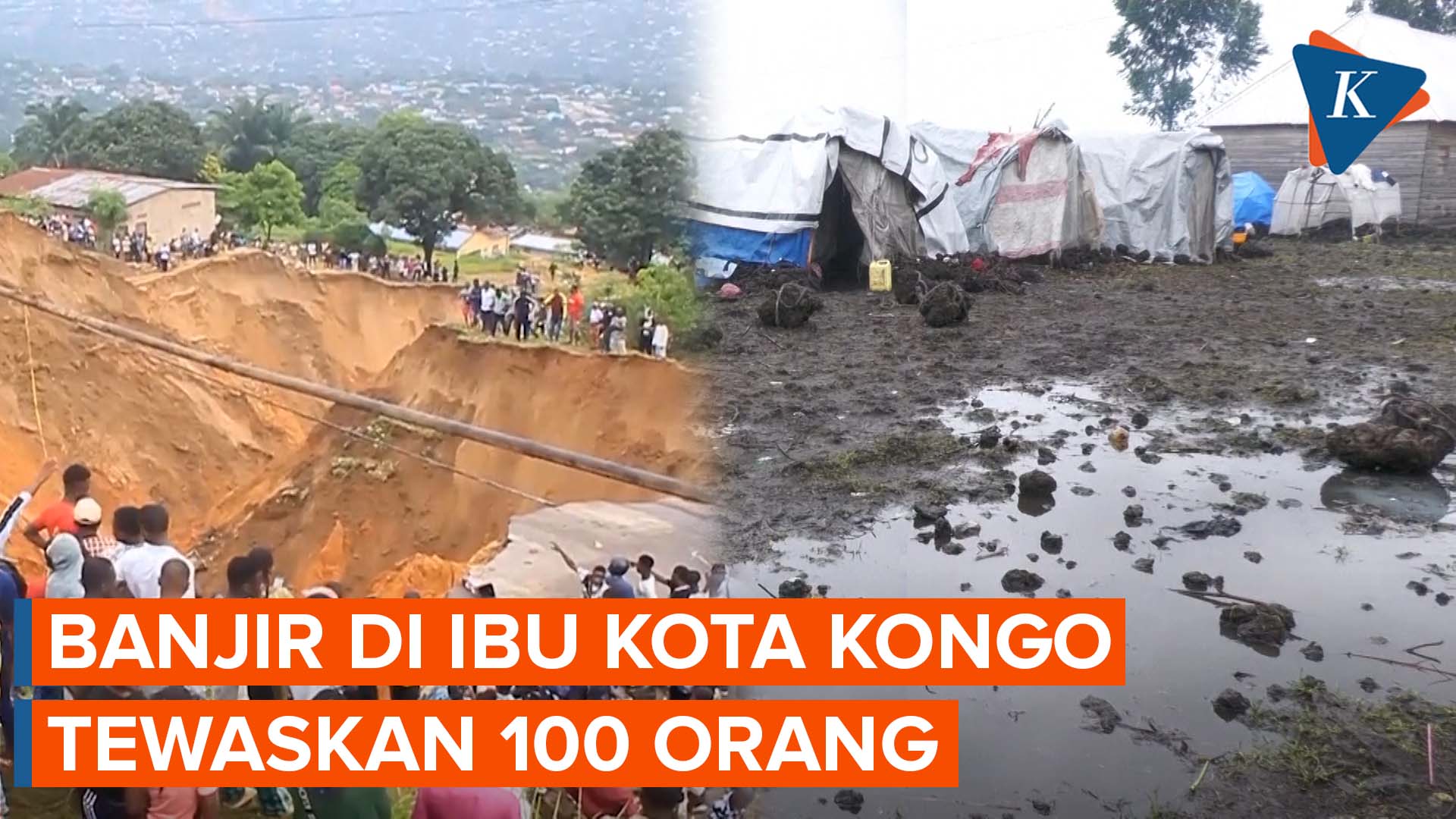Banjir Landa Ibu Kota Republik Demokratik Kongo, 100 Penduduk Tewas
