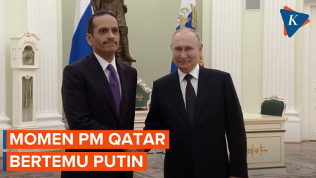 Perdana Menteri Qatar Temui Putin di Moskwa, Bahas Apa?