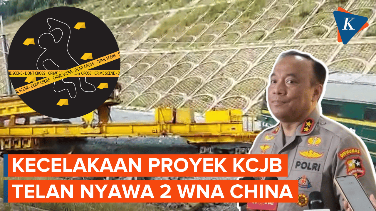 2 Pekerja Asal China Tewas dalam Insiden Kereta Proyek KCJB
