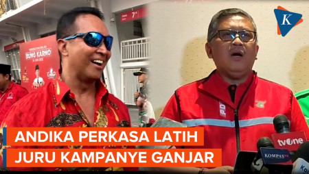 Mantan Panglima TNI Andika Perkasa Latih Juru Kampanye Ganjar