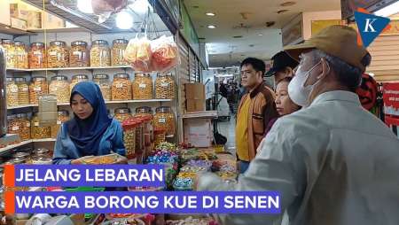 Berburu Kue Kering Di Pasar Senen, Dari Nastar Hingga Kembang Goyang 