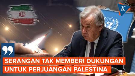 PBB Kecam Serangan Iran ke Israel, Dianggap Tak Dukung Perjuangan Palestina