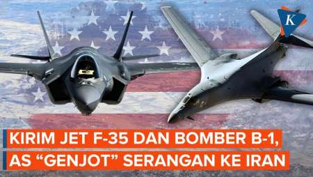 Makin Agresif, AS Kerahkan Jet F-35 Hingga Bomber B-1 Ke Iran