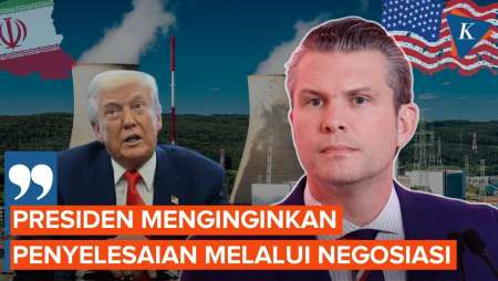 Menhan AS: Trump Pilih Penyelesaian Lewat Negosiasi Dengan Iran