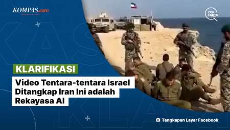 [KLARIFIKASI] Video Tentara-tentara Israel Ditangkap Iran Ini Adalah Rekayasa AI