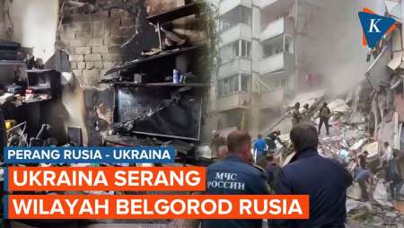 Ukraina Serang Kota Shebekino di Belgorod Rusia, 1 Warga Sipil Tewas 