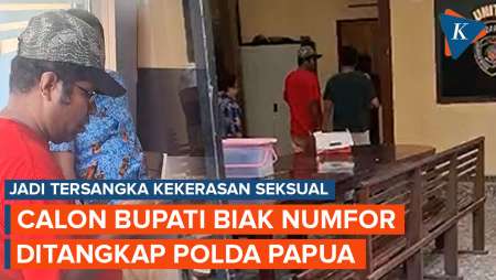 Tampang Calon Bupati Biak Numfor yang Ditangkap Polisi Usai Jadi Tersangka Kekerasan Seksual