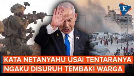 Respons Netanyahu Usai Tentaranya Ngaku Diperintah Tembak Warga Gaza Antre Bantuan