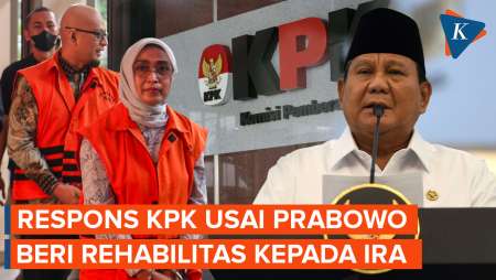Respons KPK Usai Prabowo Beri Rehabilitasi Kepada Ira Puspadewi
