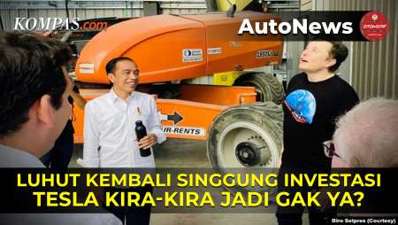 Luhut Kembali Singgung Investasi Tesla di Indonesia