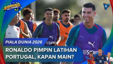 Intip Latihan Portugal Jelang Laga Perdana Piala Dunia 2026, Ronaldo dkk Siap Tempur