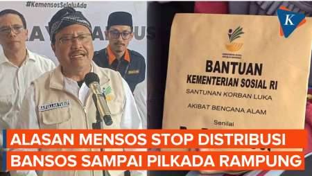 Mensos Gus Ipul Stop Distribusi Bansos sampai Pilkada Rampung, Apa Alasannya?