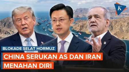 Respons China Soal Trump Blokade Selat Hormuz