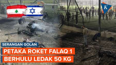 Maut di Golan dari Roket Falaq 1 Iran, Berhulu Ledak 50 Kilogram!