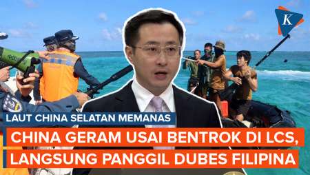 Aparatnya Bentrok Di LCS, China Geram Dan Panggil Dubes Filipina